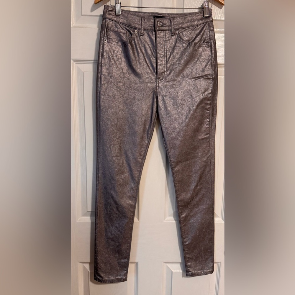 Express Silver Stretch Jeans
